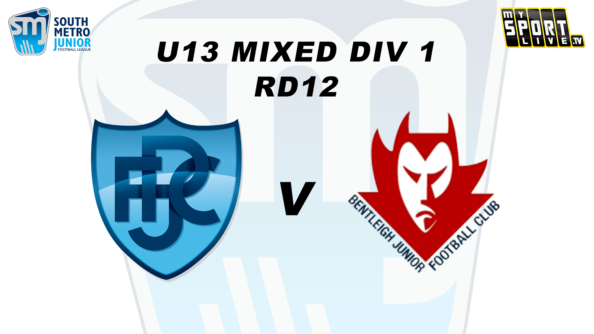 2024 SMJFL RD12 U13 Mixed Div 1 Prahran JFC v Bentleigh