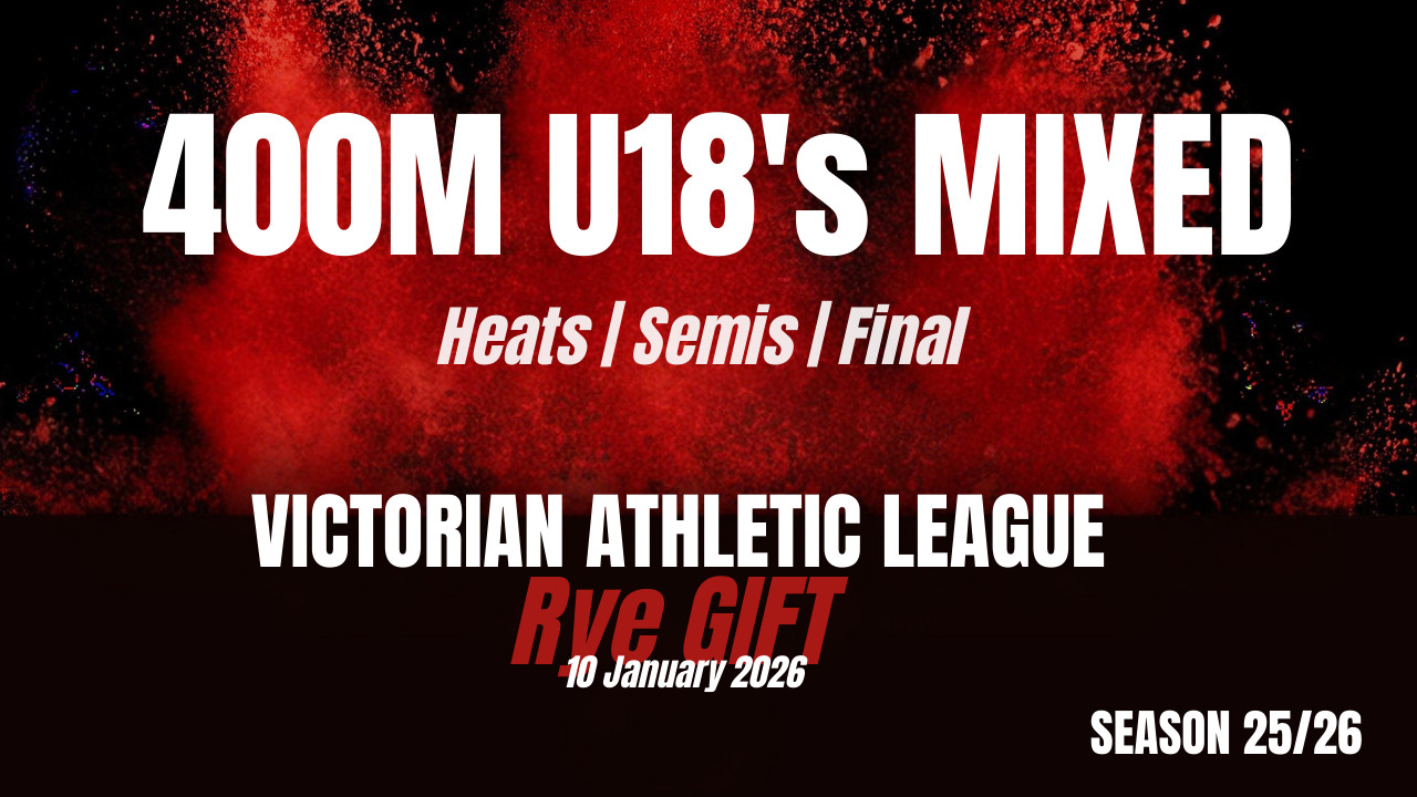 Rye Gift 400M U18s Heats