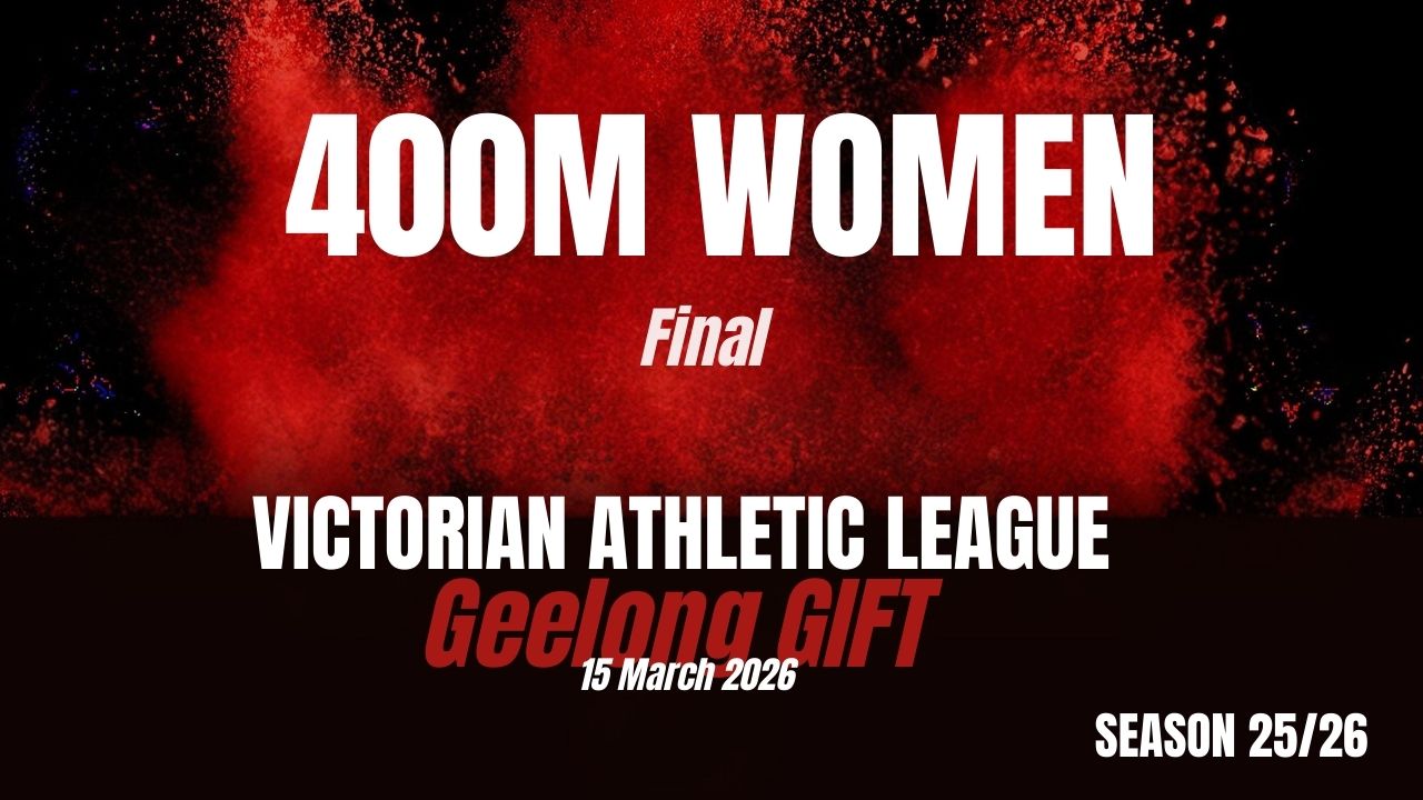 Geelong Gift - 400m Womens - Final