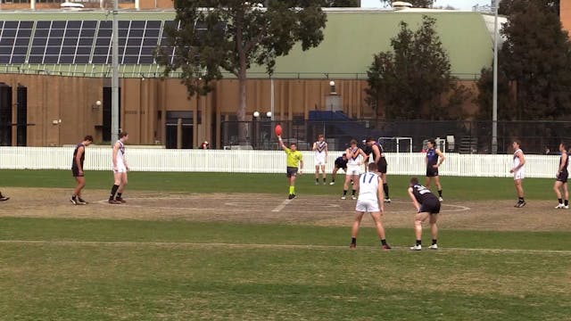 2018 RD14 PREM B University Blacks vs...