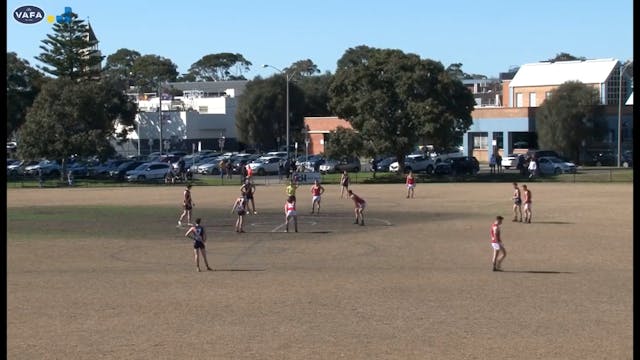 2019 RD18 PREM B St Bedes Mentone Tig...