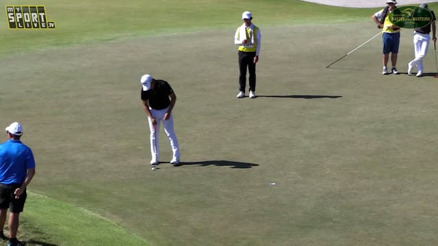 Chun-An You finishes with a par and a...
