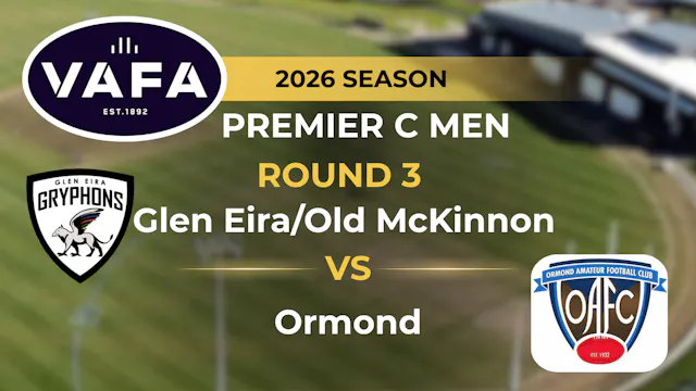 VAFA 2026 R3 PREM C Men’s Glen EiraOl...