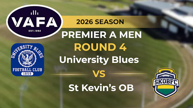 VAFA 2026 R4 PREM A Men’s University ...