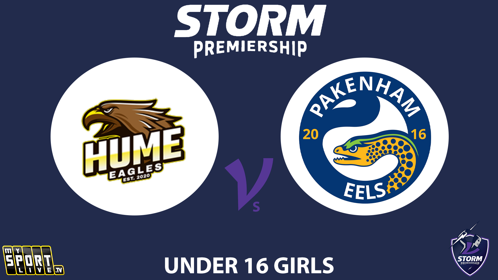 H1 2025 Under 16s Girls (2) - Hume Eagles vs Pakenham Eels