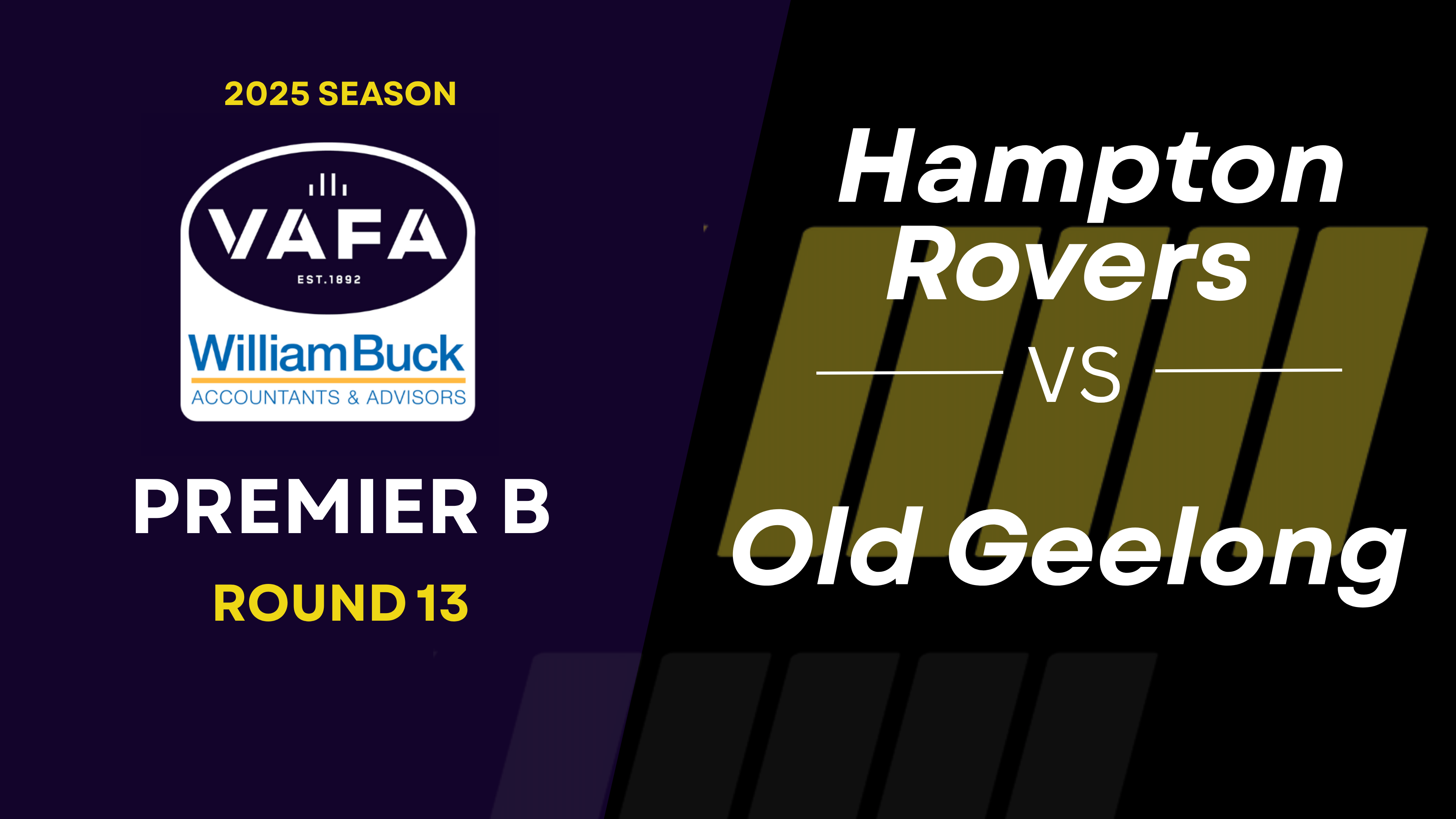 RD13 PREM B Hampton Rovers vs.Old Geelong