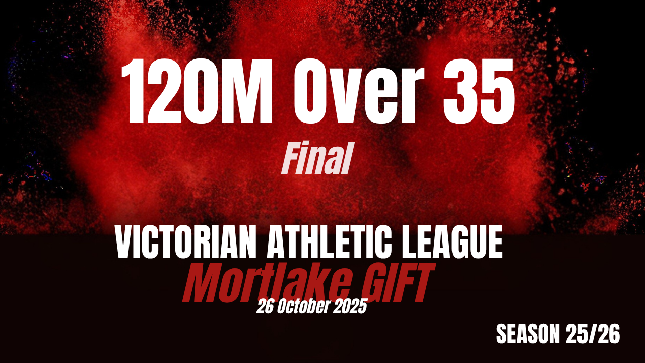 Mortlake 120m Over 35 Final
