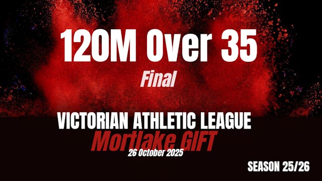 Mortlake 120m Over 35 Final