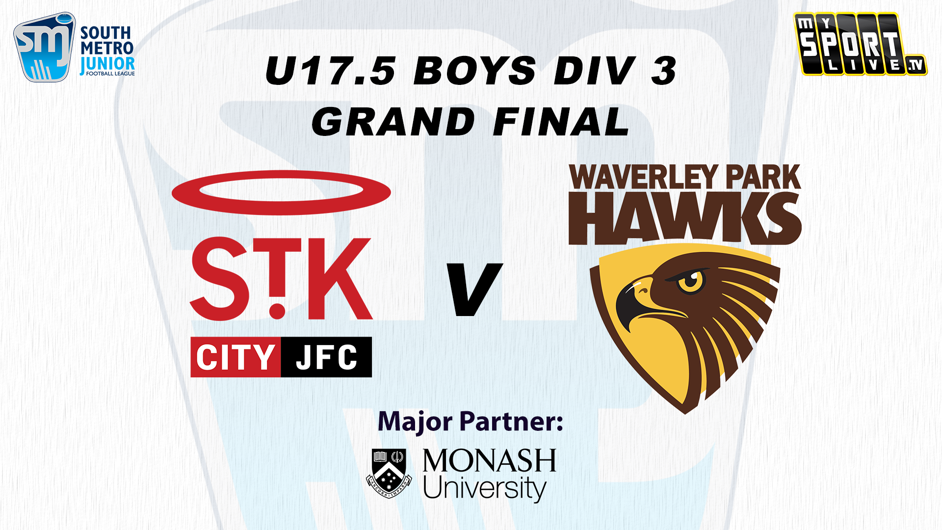 U17.5 Boys Div 3 Grand Final - St Kilda vs. WP Hawks