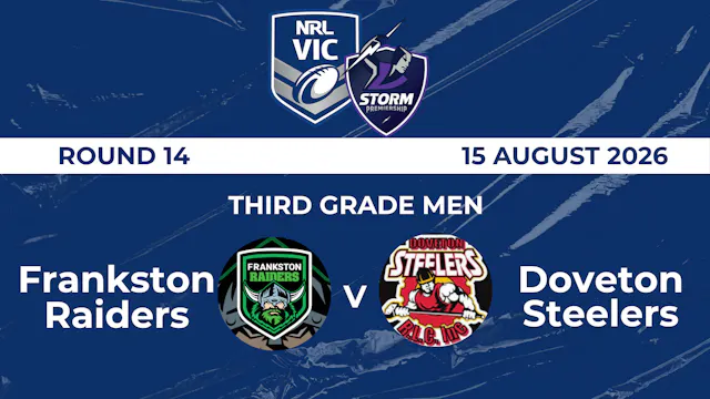 H1 2026 R14 Third Grade Men Frankston...