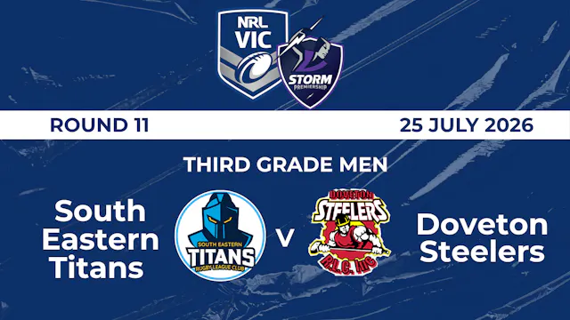 H2 2026 R11 Third Grade Men South Eas...