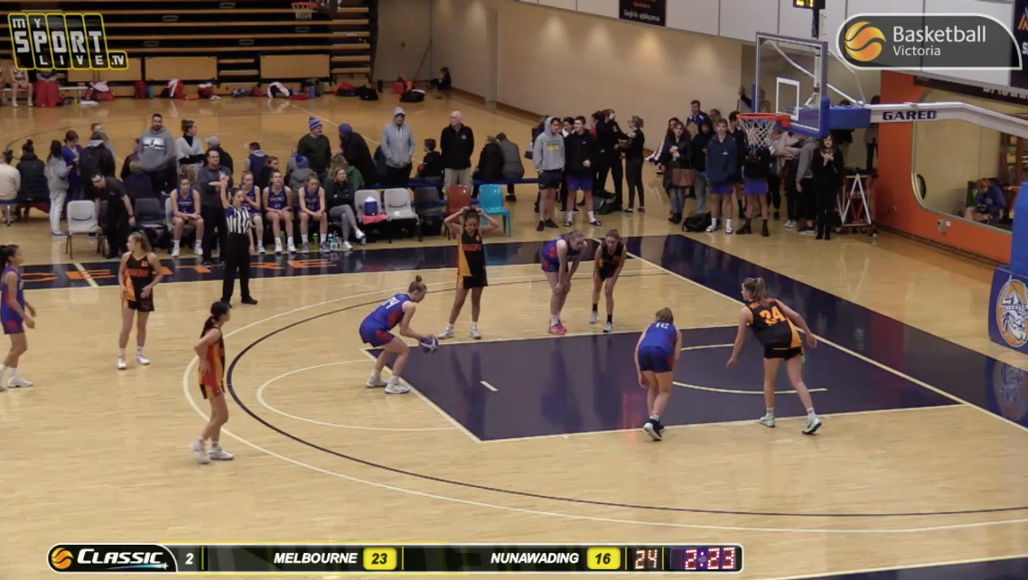 DAY 3 - (MONDAY): National Junior Classic (STATE BASKETBALL CENTRE)