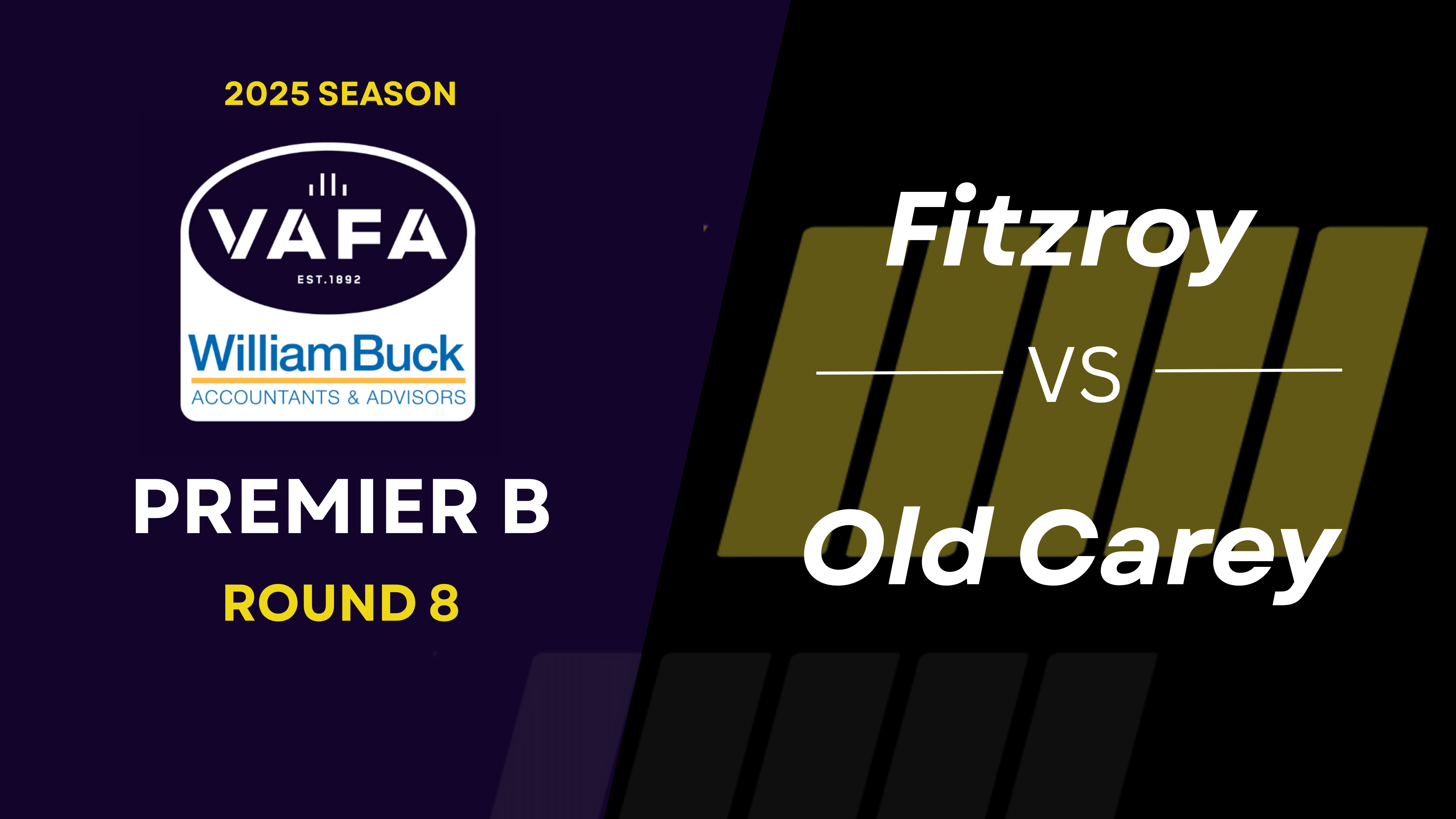 RD8 PREM B Fitzroy vs. Old Carey