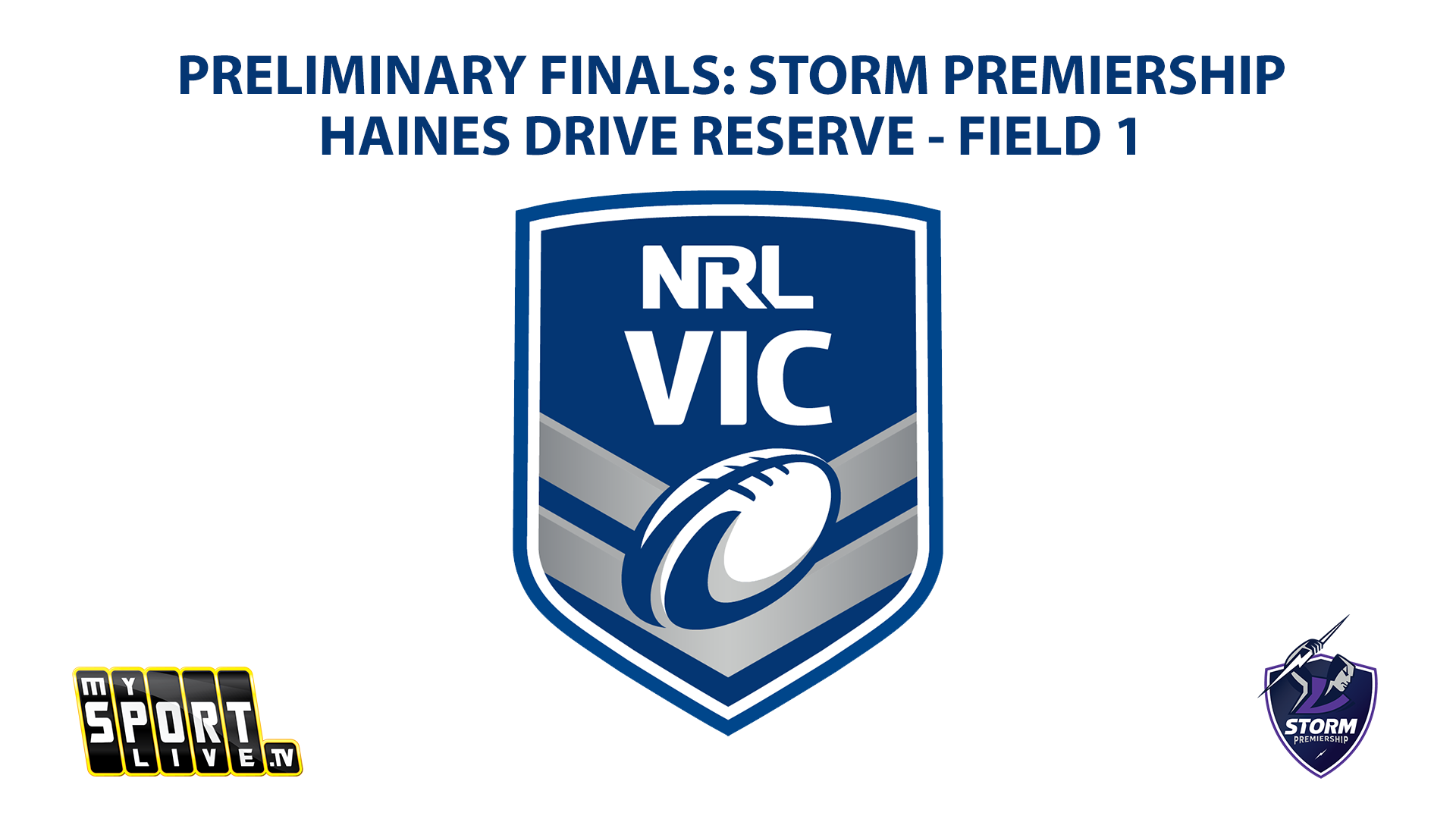 NRL VIC PRELIM FINALS