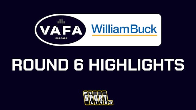 2023 VAFA Round 6 Highlights