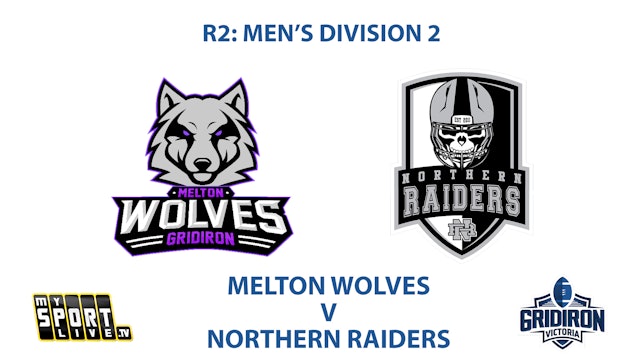 R2: Men's Division 2 - Melton Wolves vs Northern Raiders