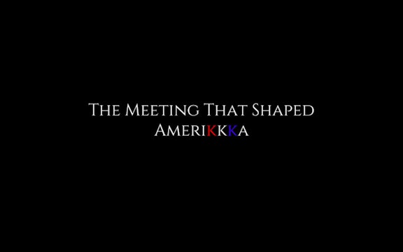 The Meeting That Shaped Amerikkka