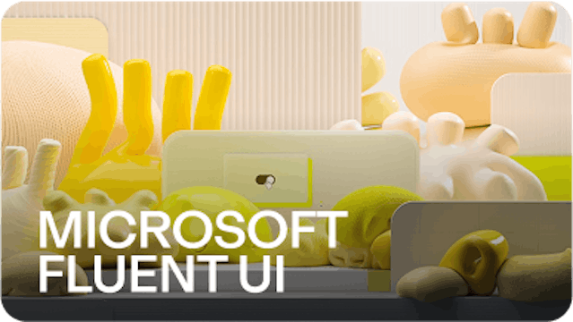 Microsoft fluent UI