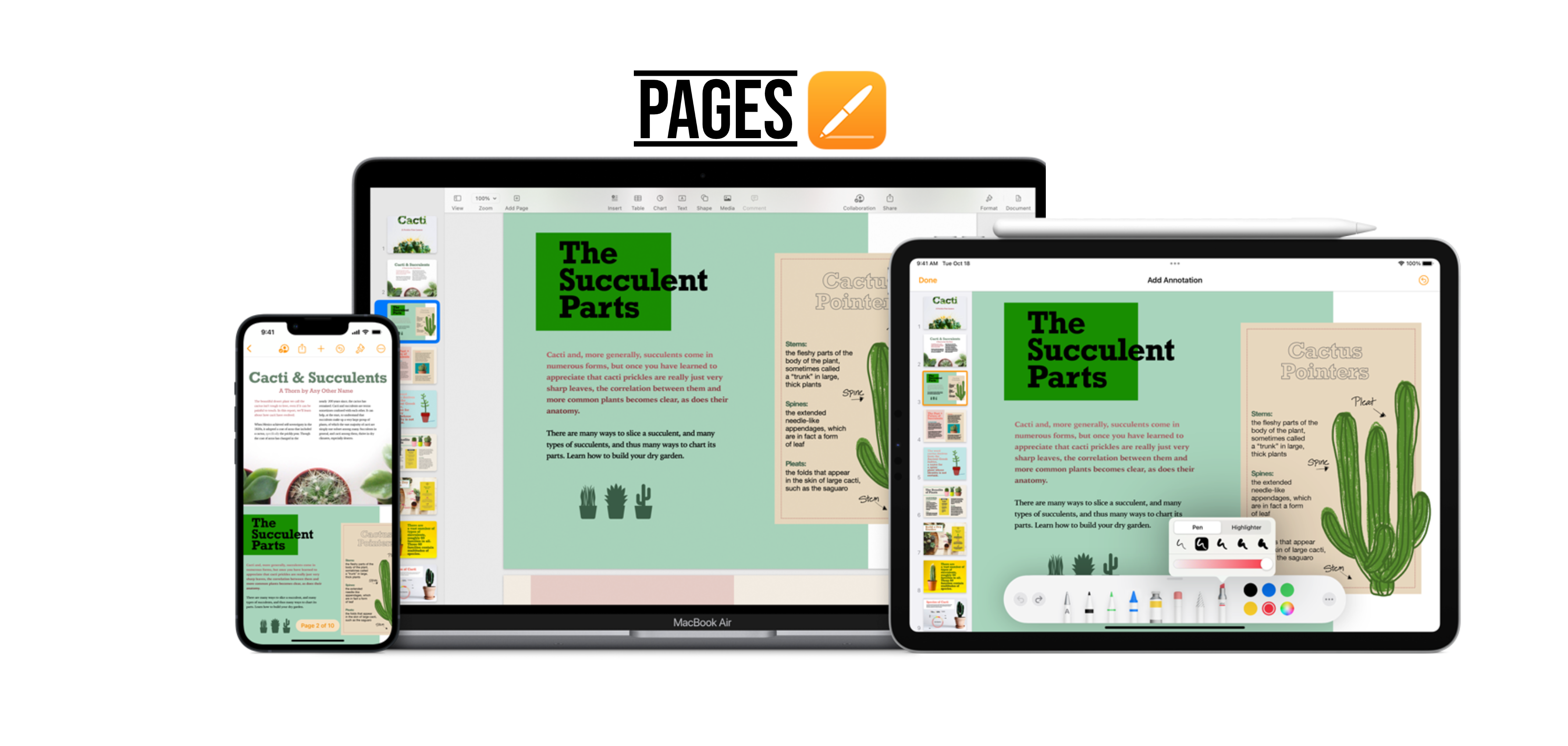Pages para Mac