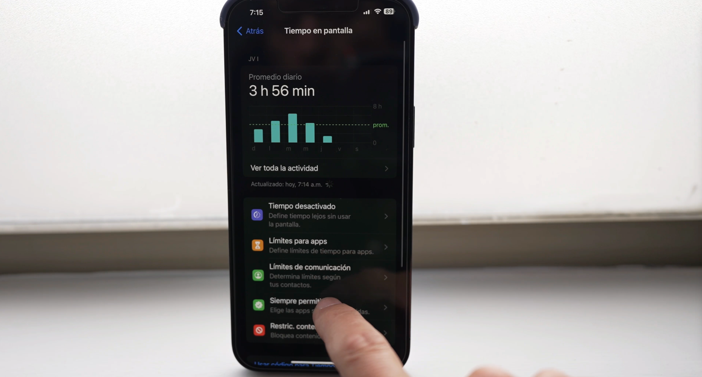 Tip Seguridad: Evitar cambios en tu cuenta, mejora la seguridad en tu iPhone. 
