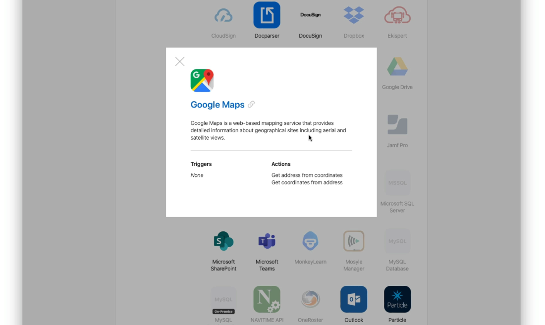 Claris Connect Paso 1