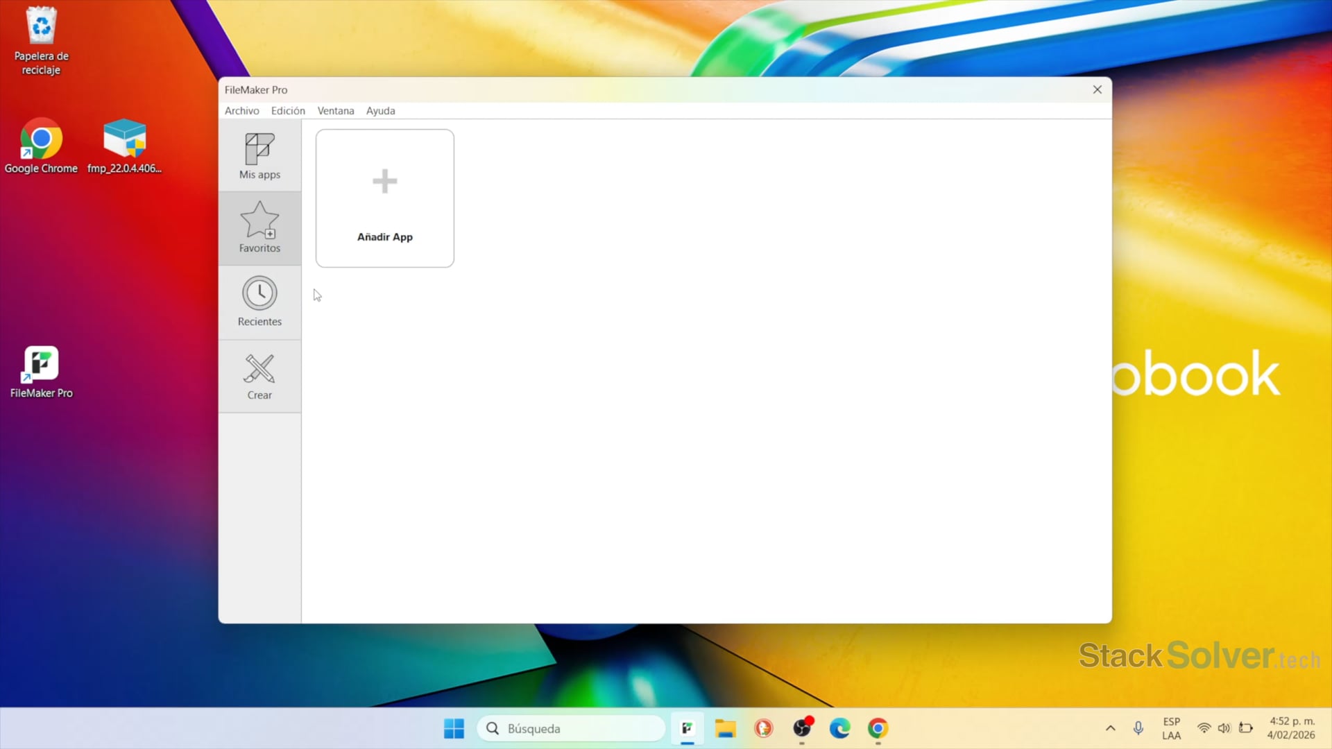 _3_Claris Cloud abrirApp