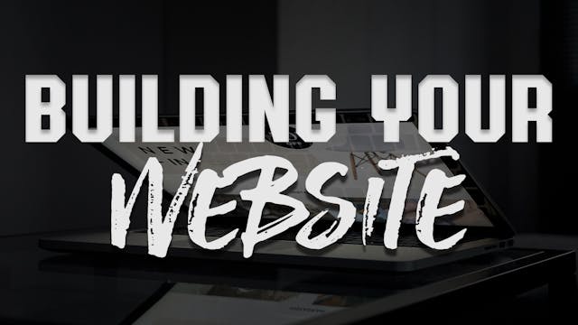 Building Your Website