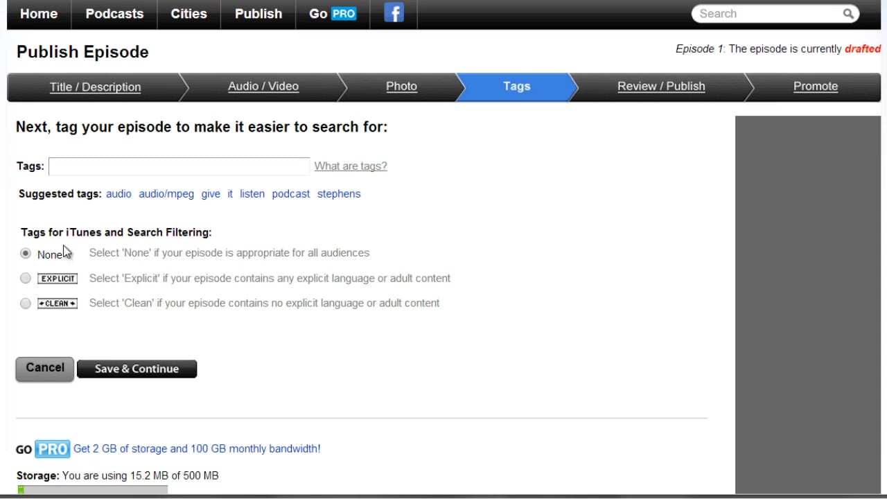 Start a Podcast: 9 - Create Your Podcast