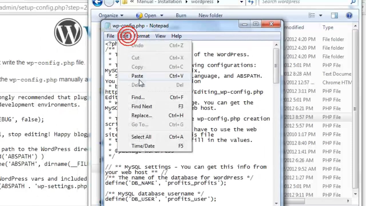 Building Your Website: 5 - Install Wordpress Manually Via FTP