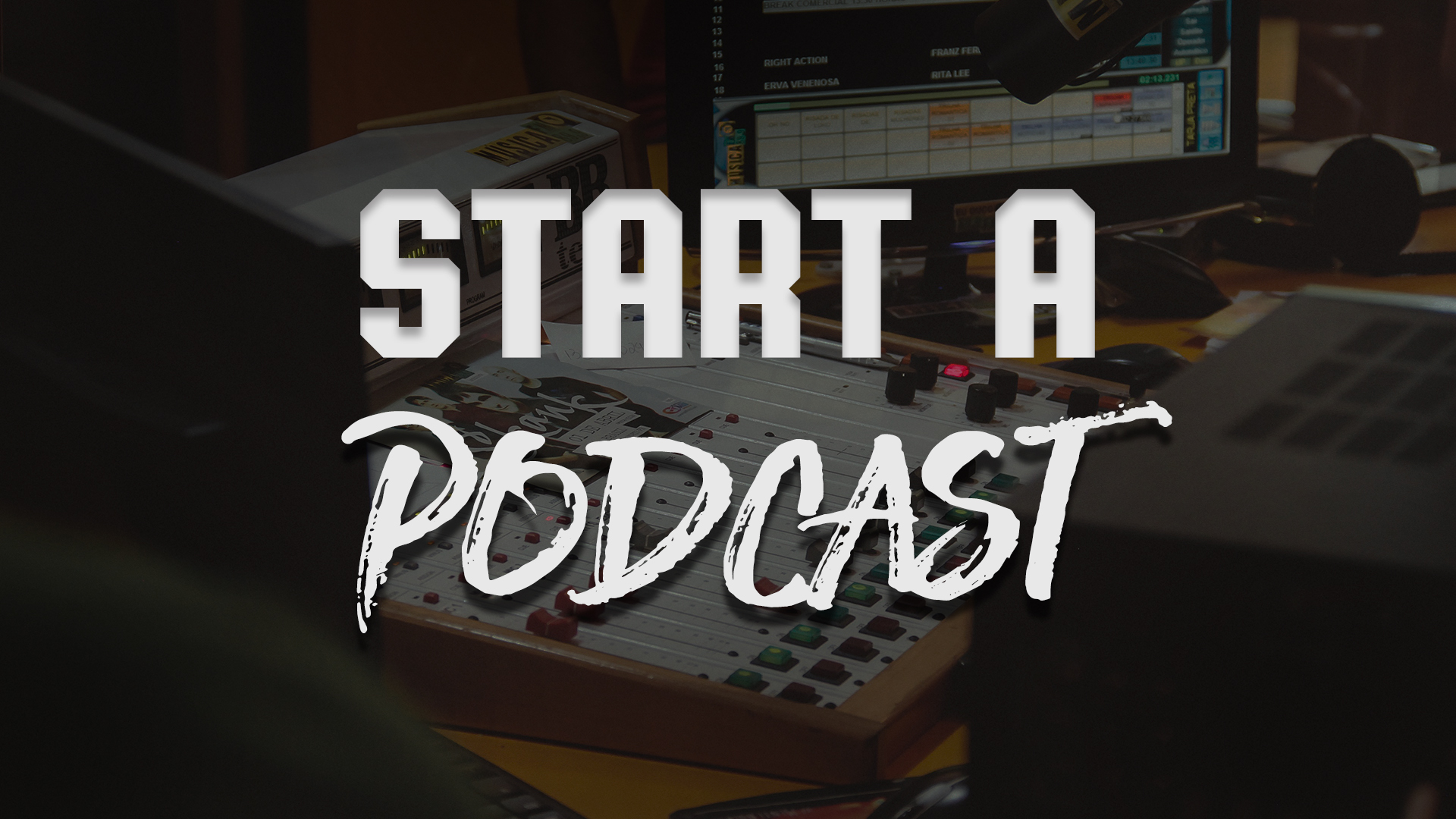Start a Podcast