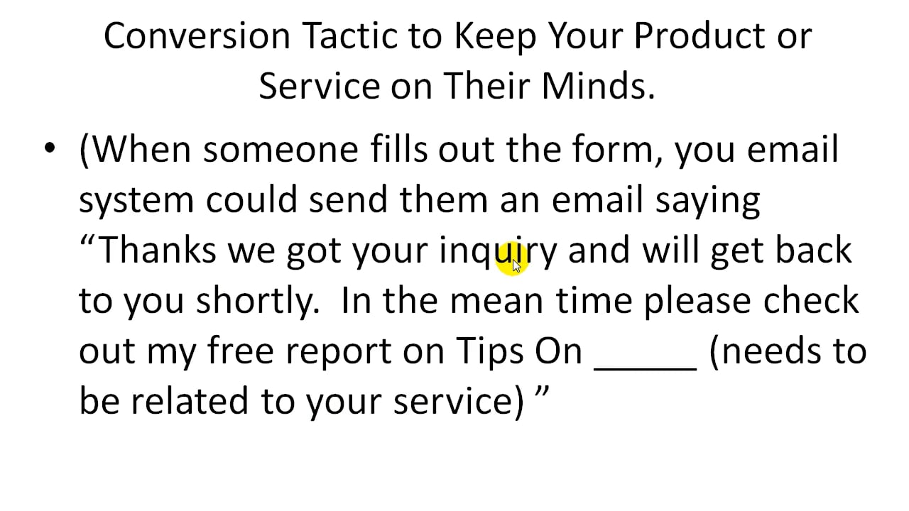 Copywriting Conversions: 6 - Call to Action Forms, Part 2