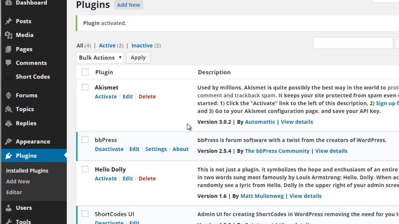 Building Your Website: 10 - How to Install Plugins