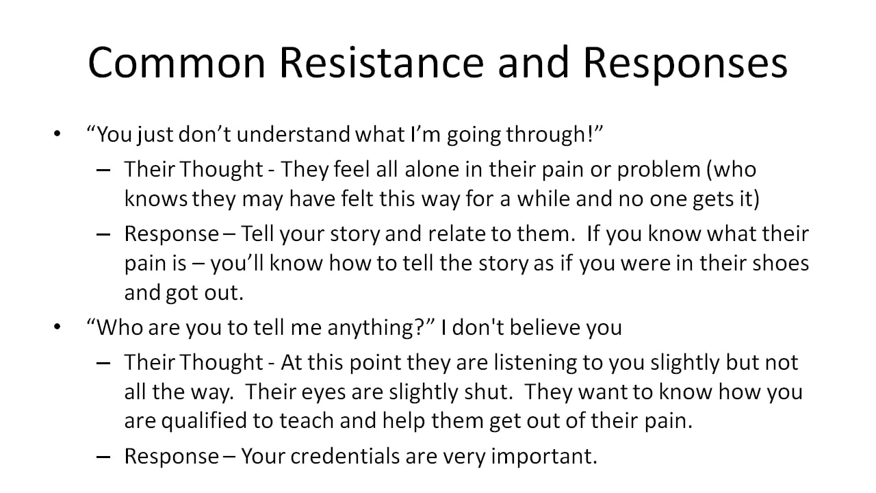 Video Sales Letters: 4 - Objections