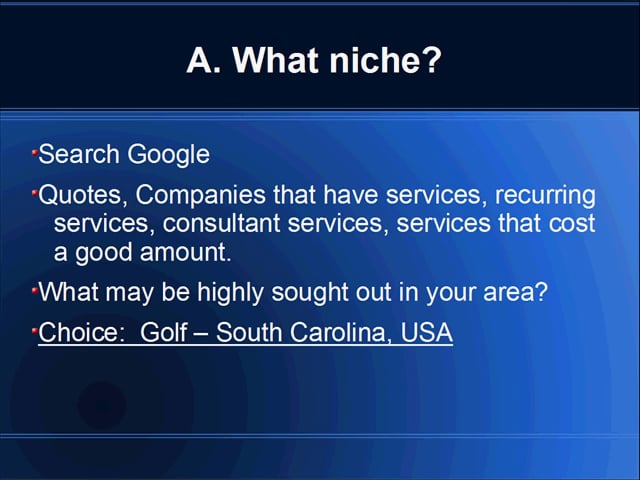 Lead Generation: 2 - Research