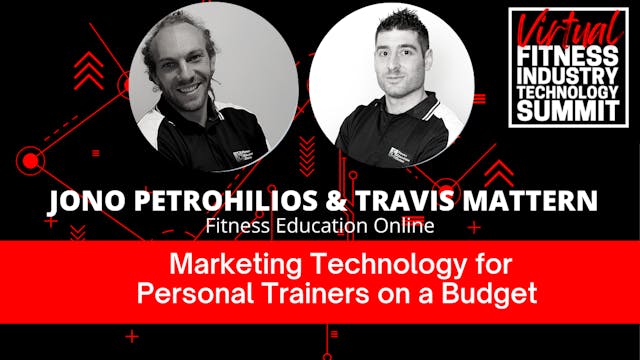 Marketing Technology for Personal Trainers on a Budget