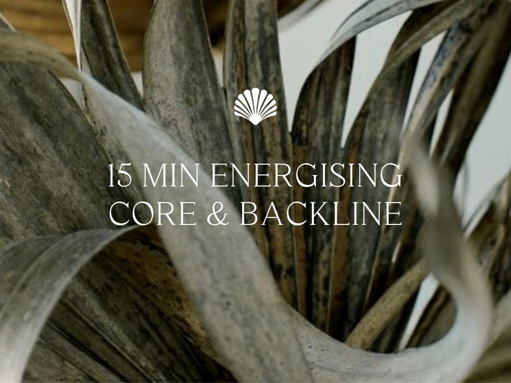 15 min Energising Core & Backline