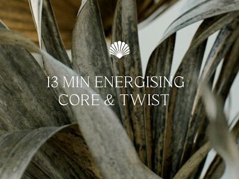 13 min Energising Core & Twist