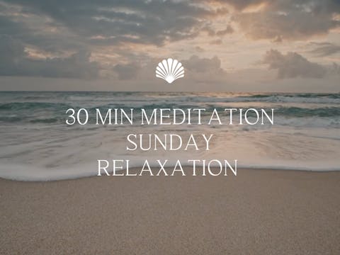 30 min Meditation & Breathwork Sunday...