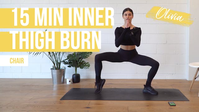 15 Min Inner Thigh Burn with Olivia