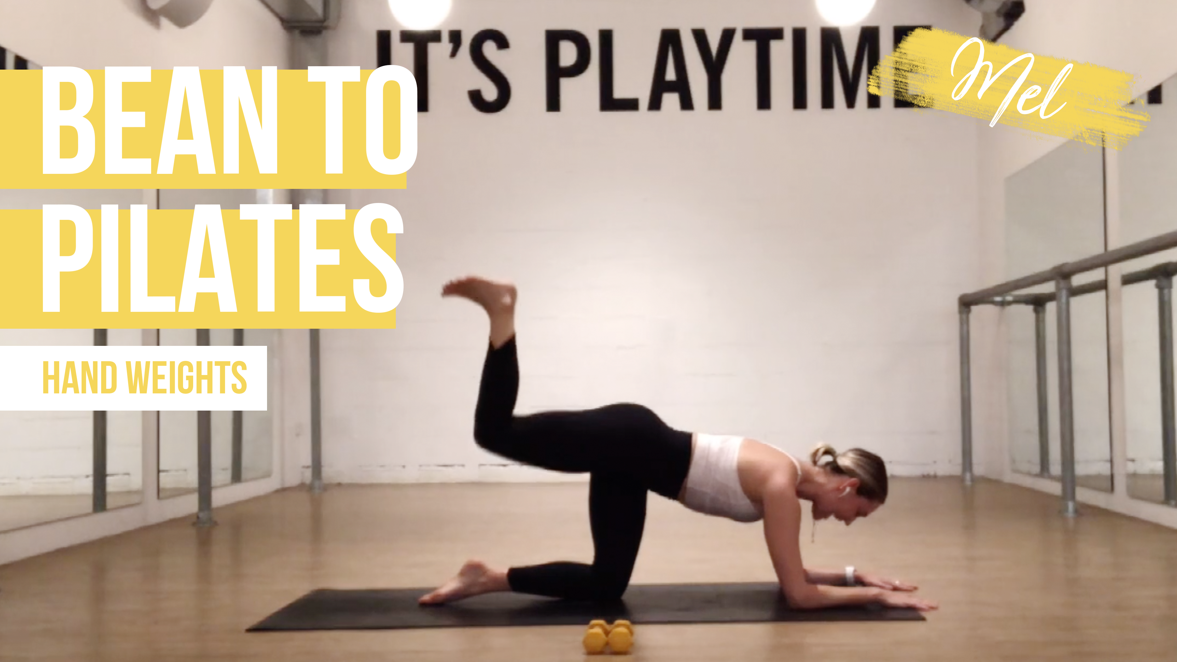 Bean to Pilates with Mel