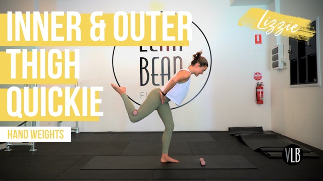 Inner & Outer Thigh Quickie with Lizzie