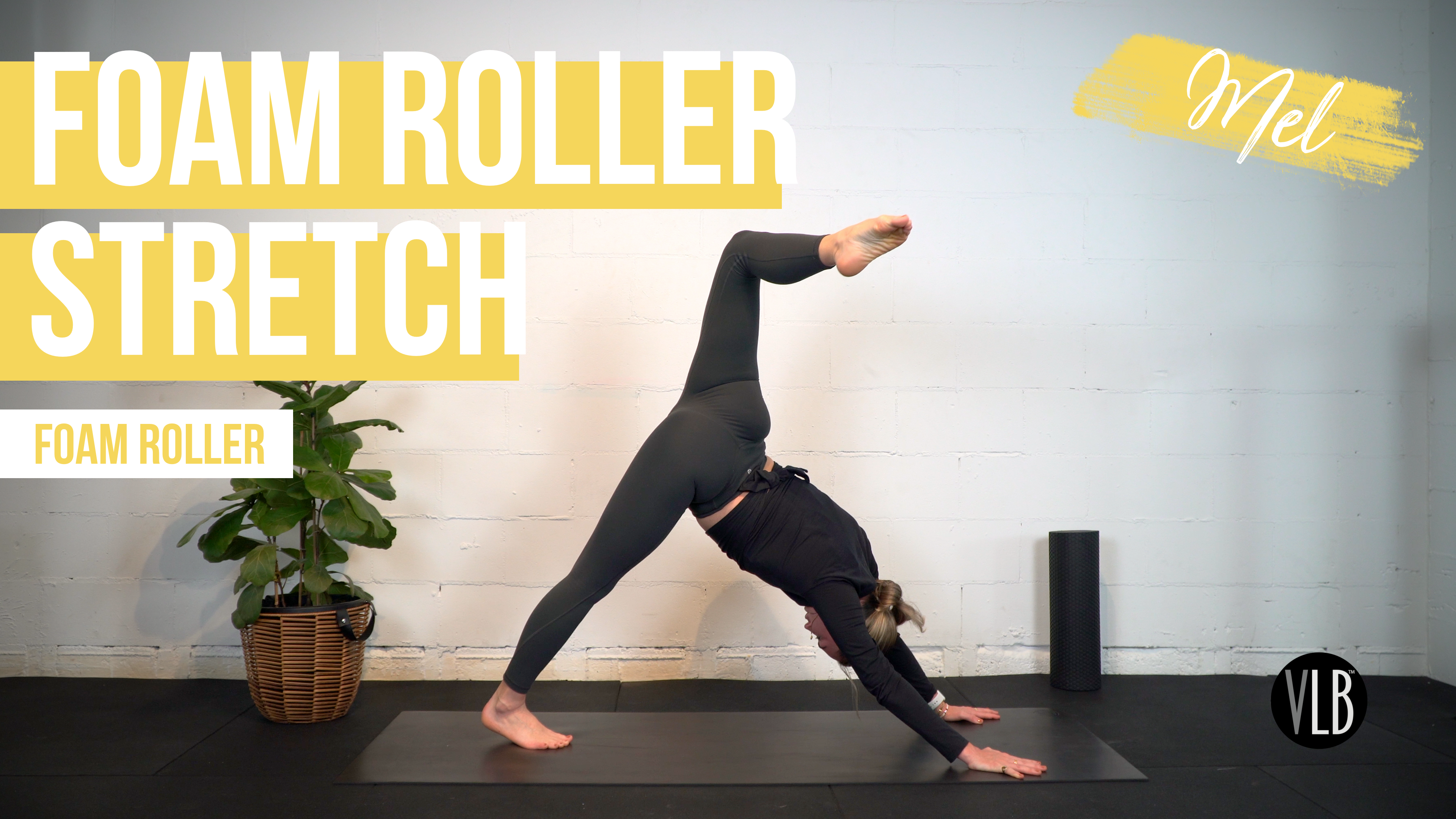 Foam Roller Stretch with Mel