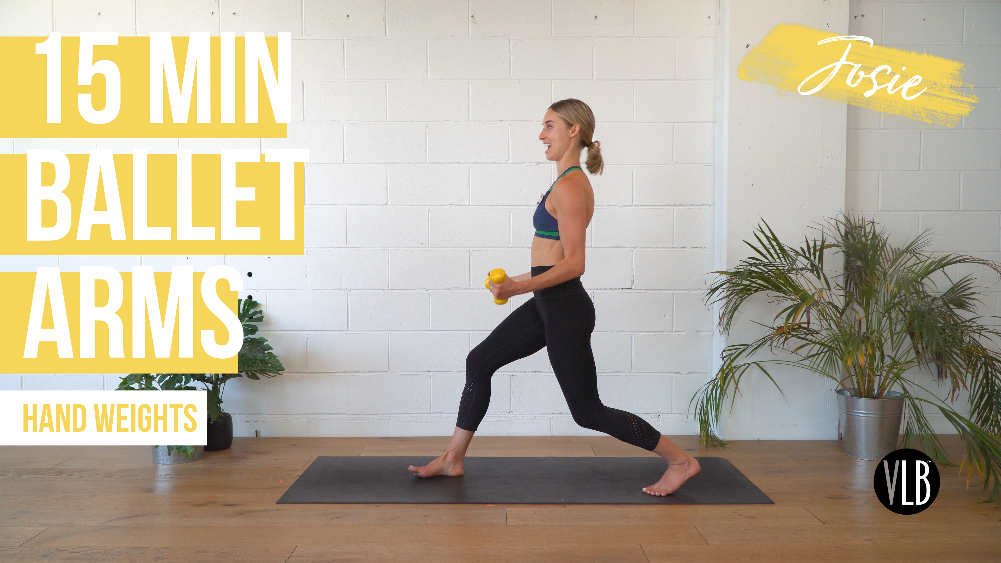 15 Min Ballet Arms with Josie