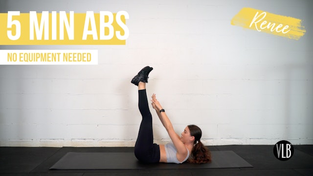 Day 2: NEW: 5 Mins Abs with Renee