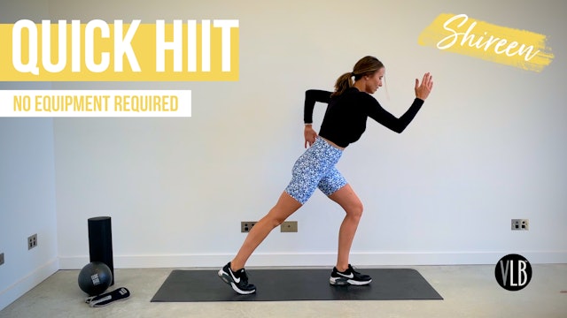 Quick HIIT with Shireen