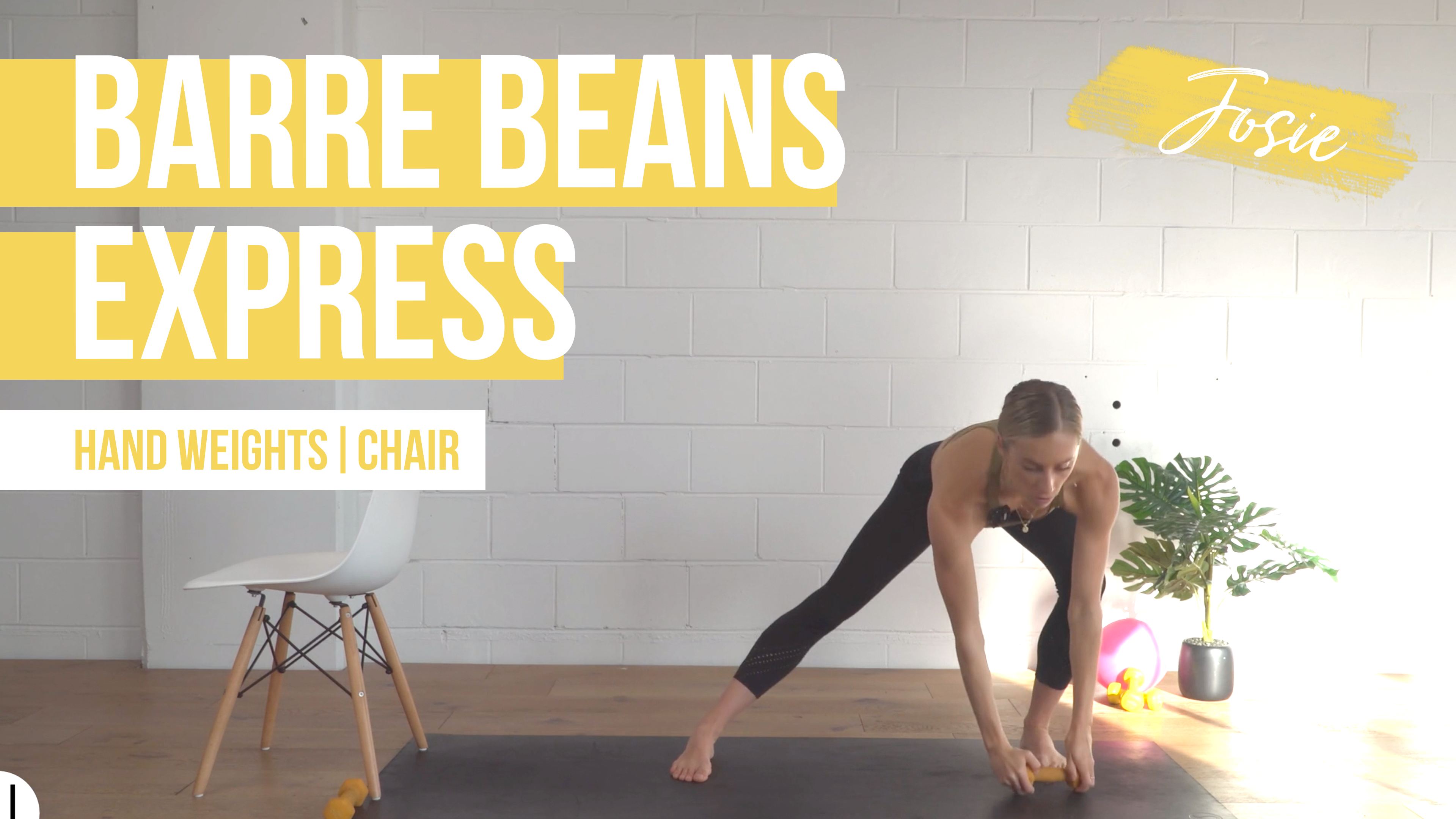 Barre Beans [Express] with Josie