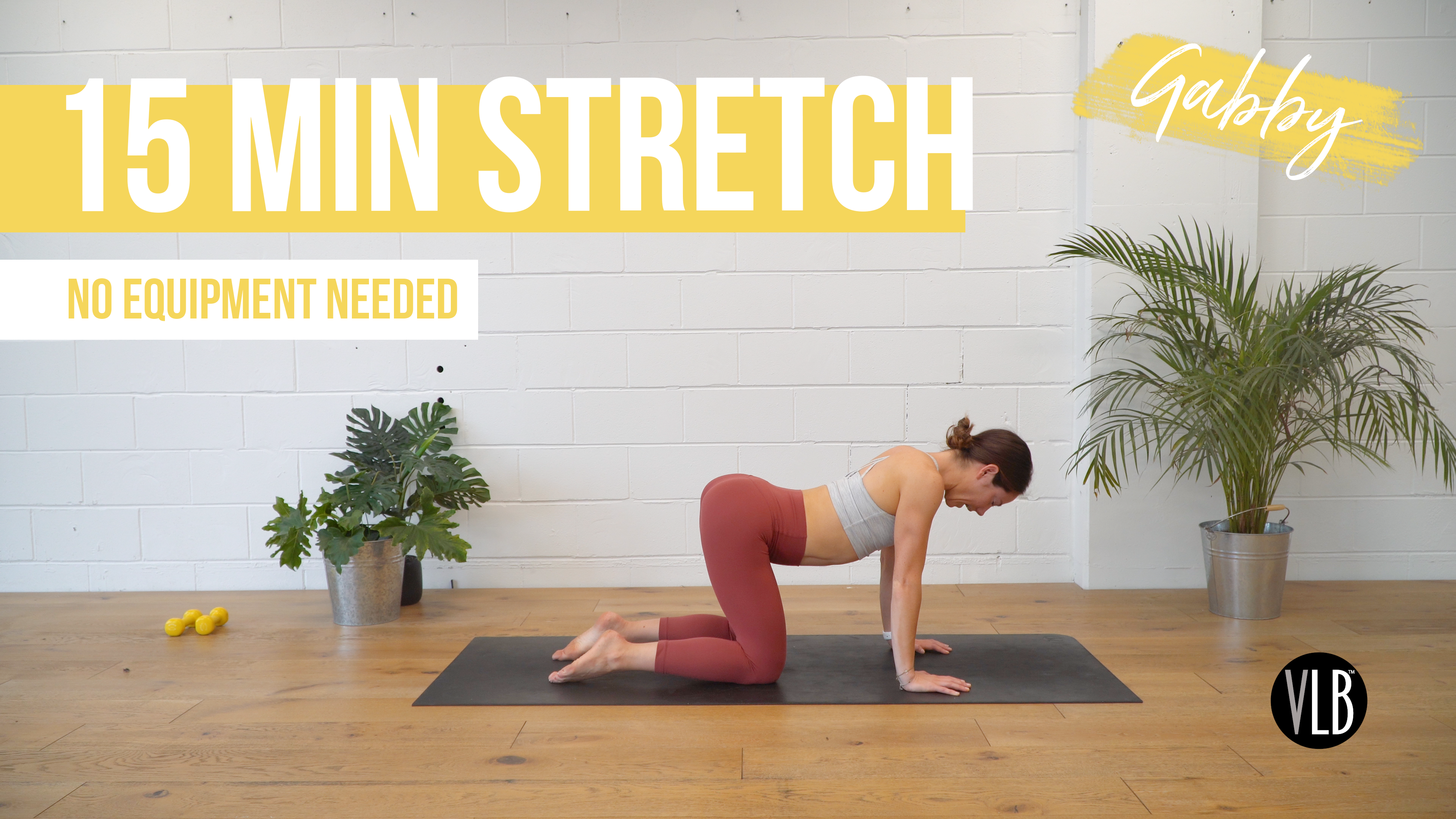 15 Min Stretch with Gabby