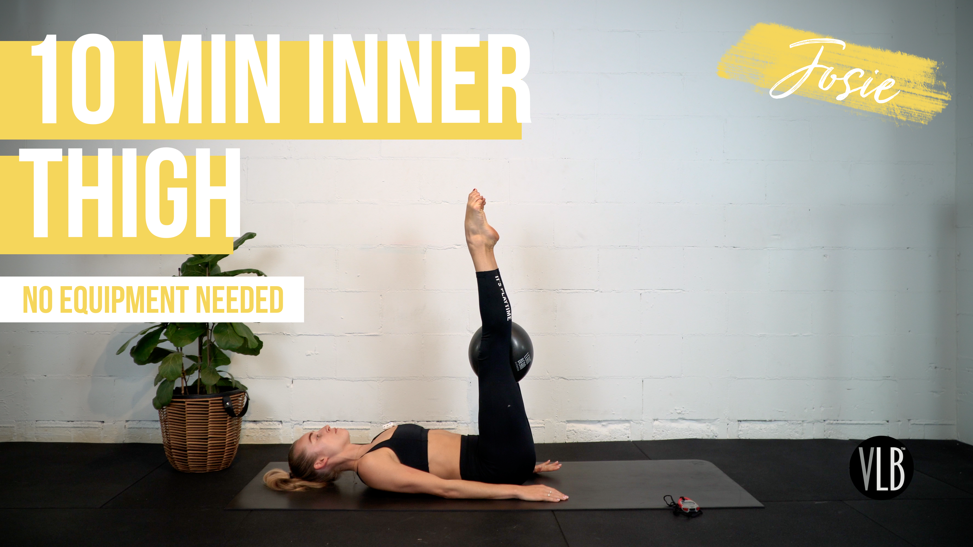 10 Min Inner Thigh with Josie