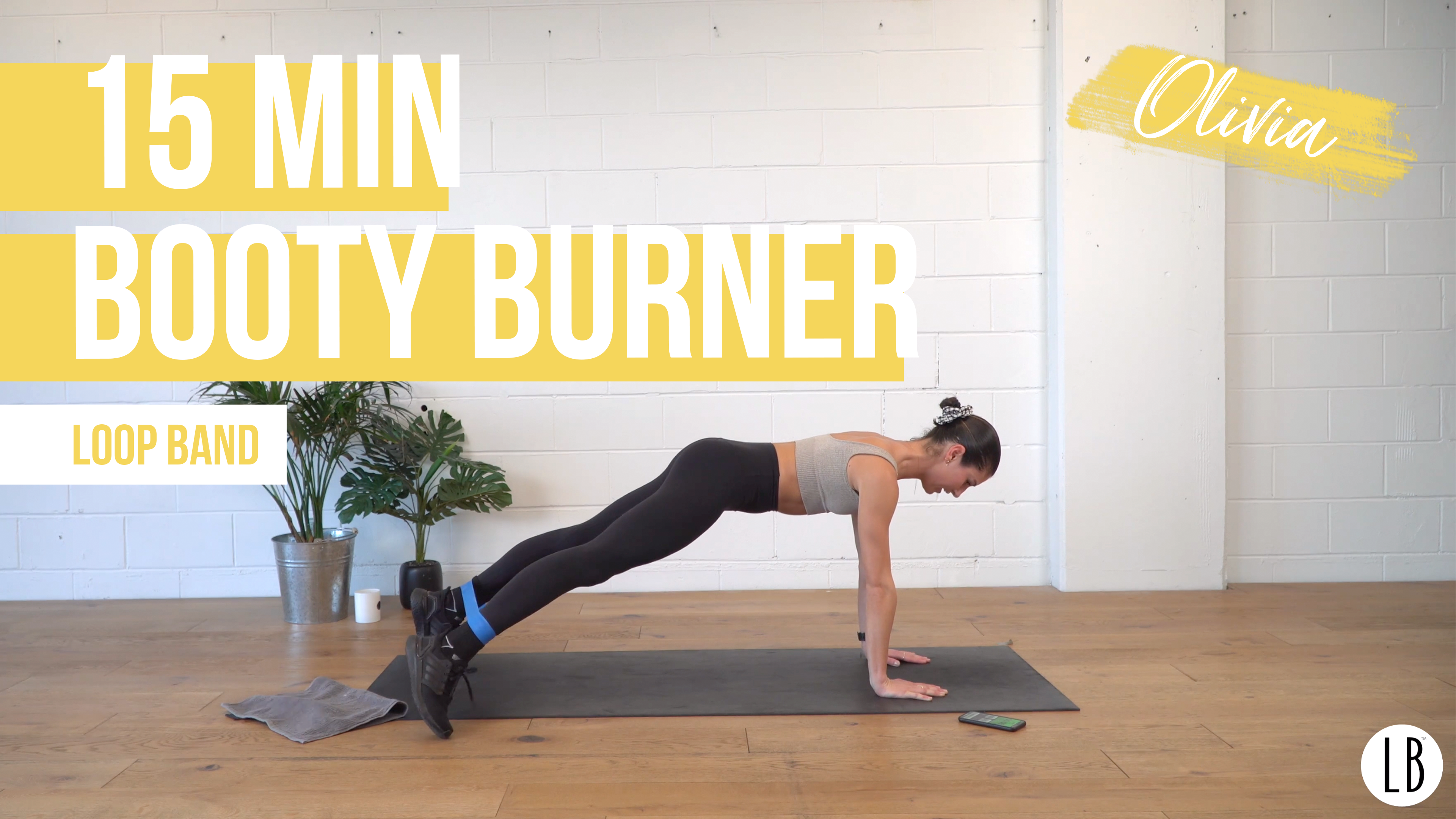 15 Min Booty Burner with Olivia