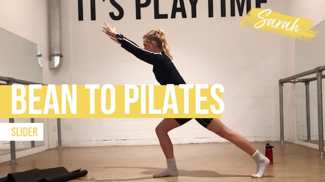Bean to Pilates [Sliders] with Sarah